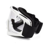 Ochelari unisex ski, snowboard si multe alte sporturi, rama alba - lentila transparenta, O1AT